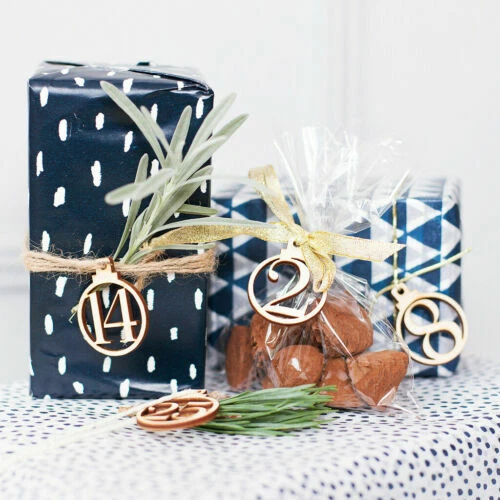 Adventskalender aus Holz