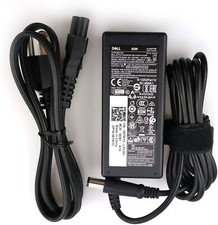 Dell Original 65W AC Adapter 19.5V 3.34A - For Latitude/Inspiron Laptops