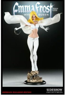 サイドショウ.エマフロスト.スタチュー Sideshow EX EMMA FROST White Queen Comiquette statue by J Scott