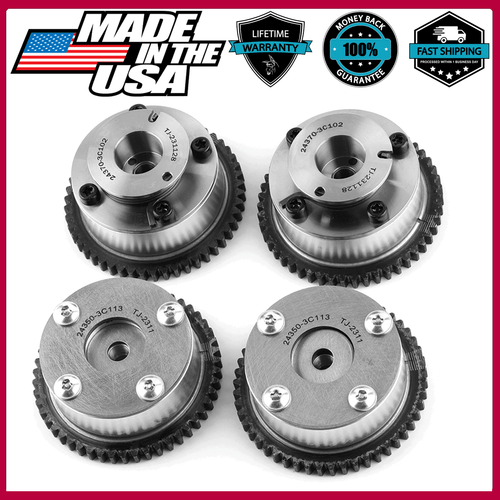 OEM VVT Camshaft Phasers Fit Hyundai Kia Sorento V6 3.5L 24370-3C102 24350-3C113 - Picture 1 of 16