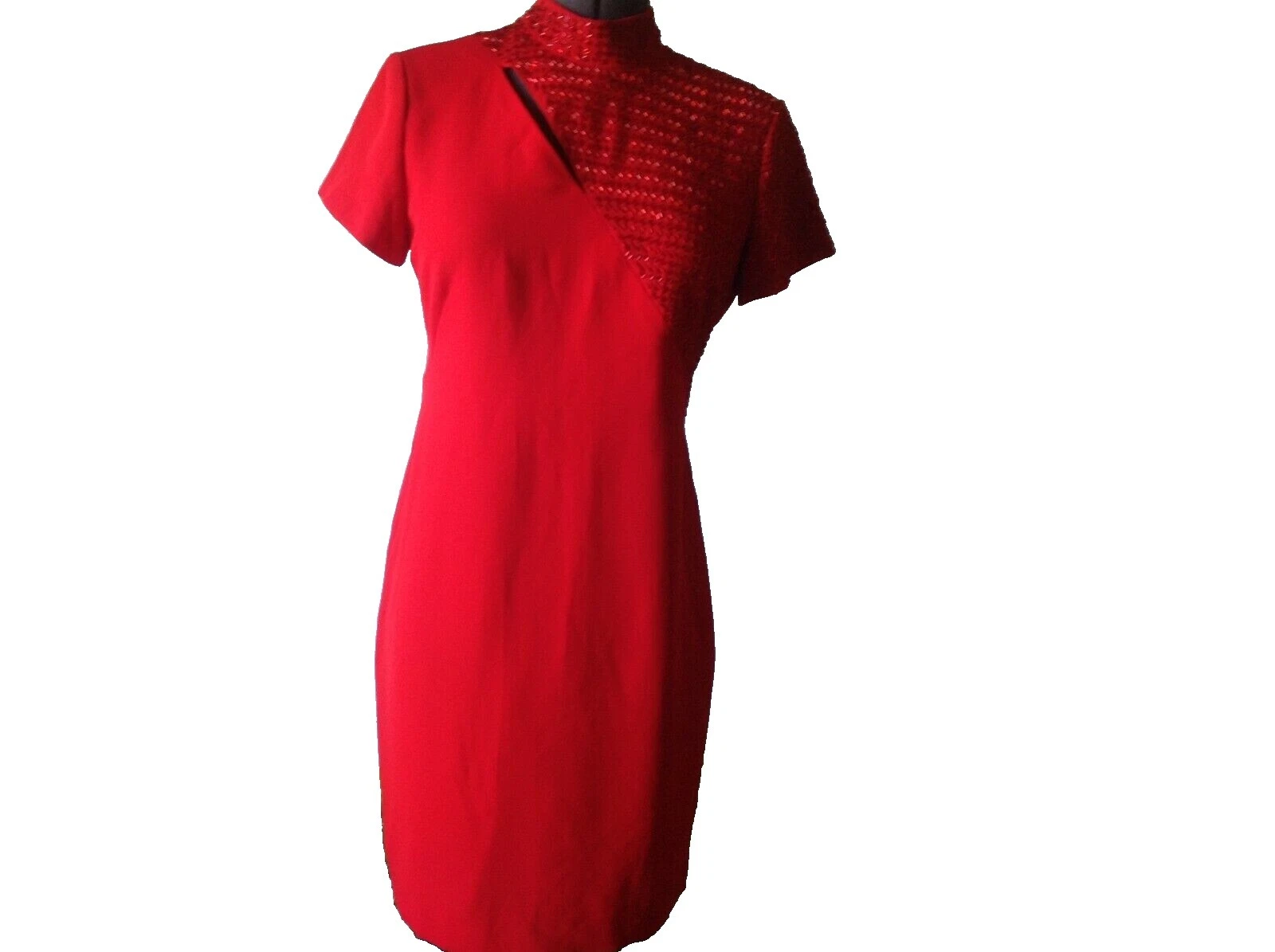 Liz Claiborne Women's Knee Length Short Sleeve Sheath Dresses for Women