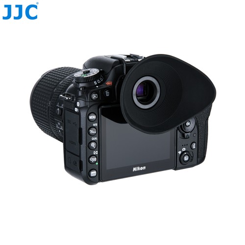 JJC Ergonomic Oval Soft Eyecup fr Nikon D7500 7200 D7100 D5600 D5500 D5300 D5200 - Picture 6 of 11