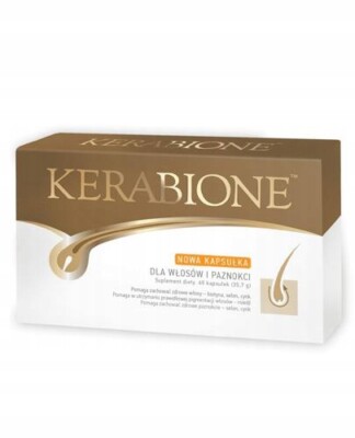 KERABIONE 60/120/180 Kapsel Gesundes Haar und Haut Starke Nägel Niacin L-Cystei