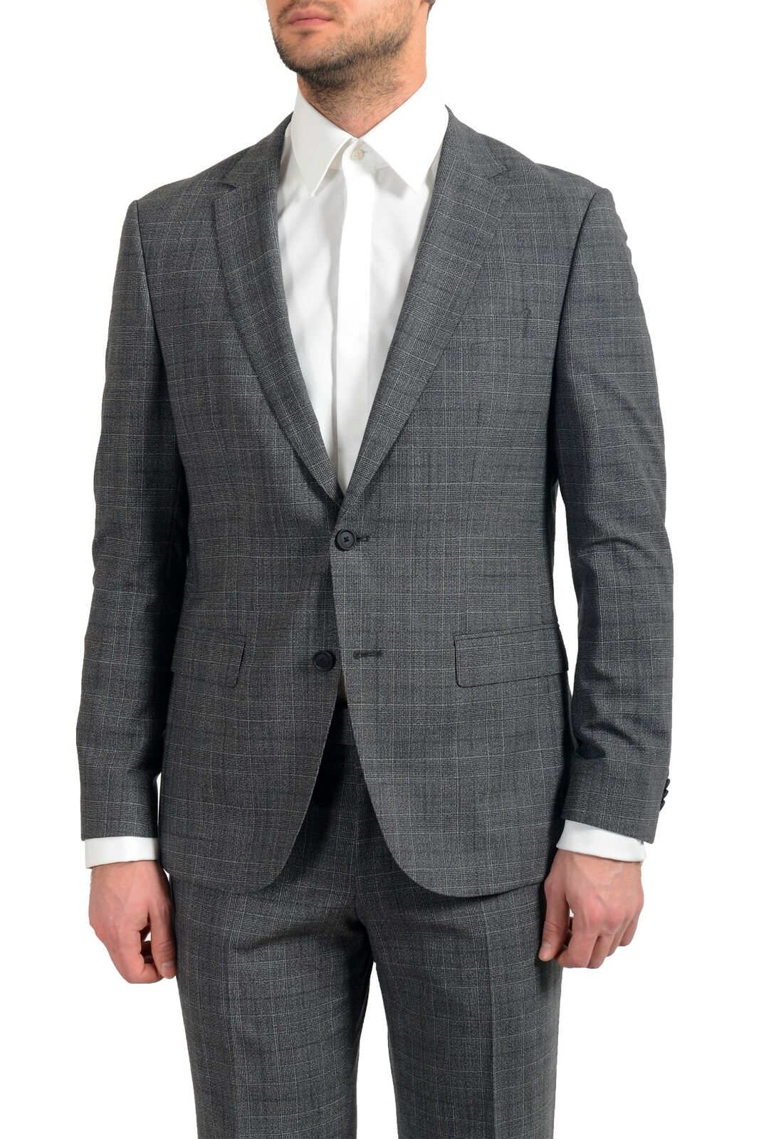 Hugo Boss Nestro3/Byte1 Мужской приталенный блейзер из 100% шерсти, спортивное пальто US 40L, IT 50L