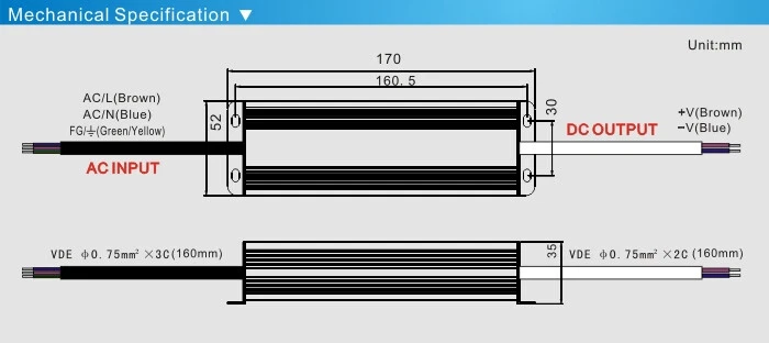 60W DC12V IP67 Waterproof Transformer Power Supply Adapter LED Outdoor UK Stock - Image 3 of 3