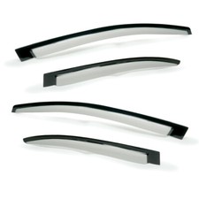 Weather Guards Visor Shield White Trim For Honda Civic Fd Sedan 2006 2011 Weather Guards Visor Shield White Trim For Honda Civic Fd Sedan 2006 2011