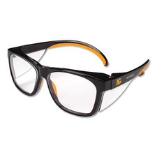 V30 Maverick Safety Glasses 49312 With Antiglare Coating Clear Lenses Black Fr