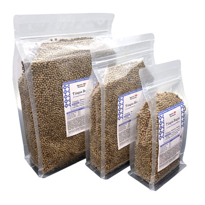 8oz-10lbs 32% Protein Floating 3.5mm Pellet  Fish Food Tilapia & Cichlid Ponds