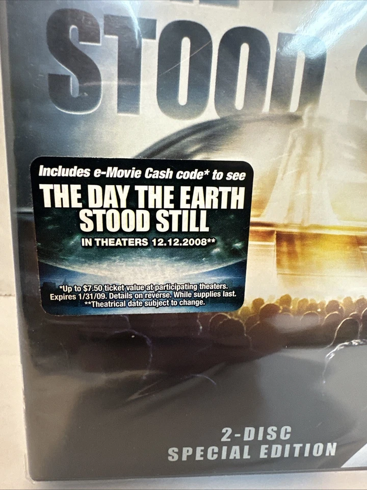 The Day the Earth Stood Still - 1951 (2-DVD,2008) Special Edition New Sealed*** - Image 2 of 4