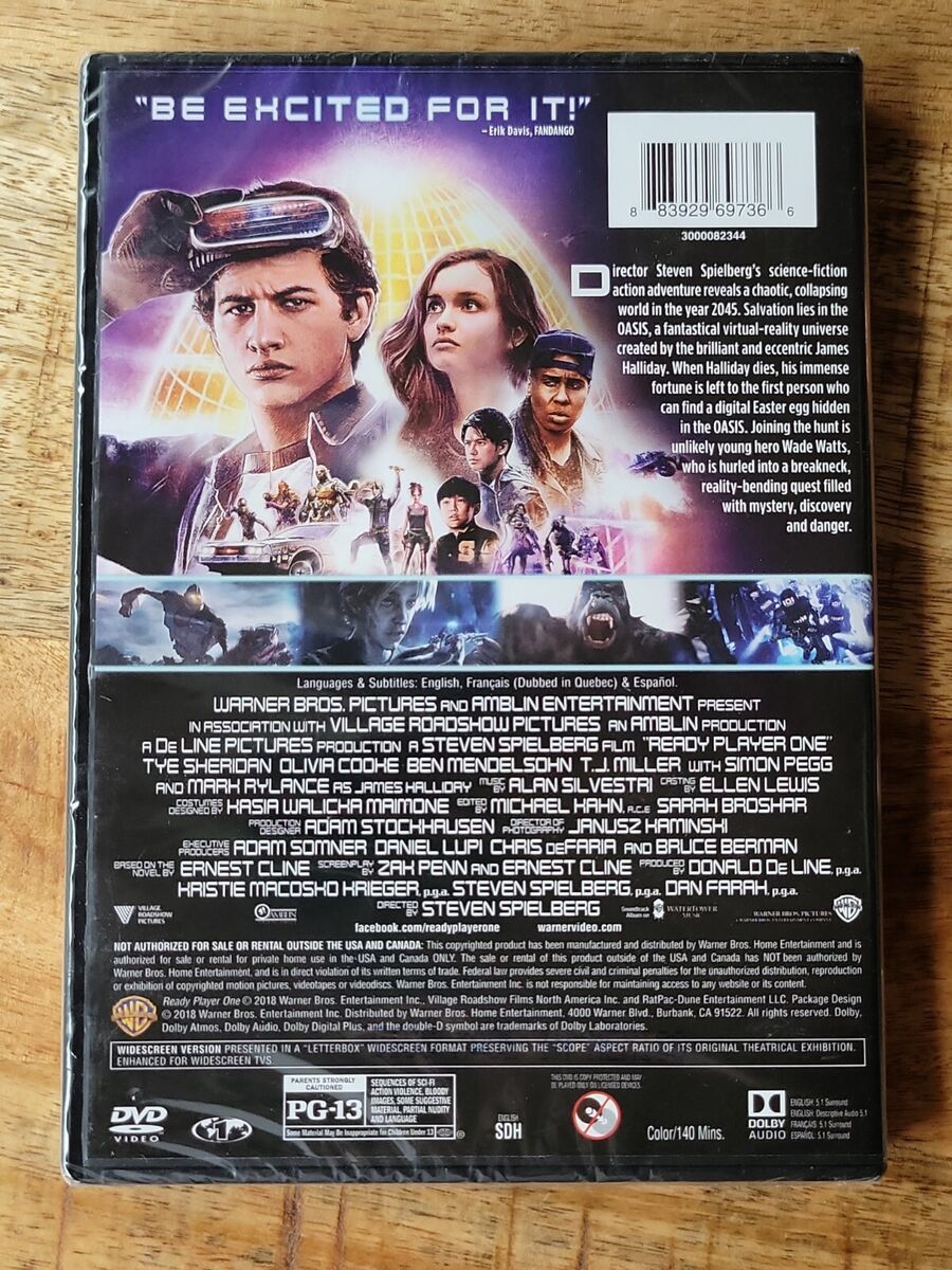 Ready Player One (DVD) (2018)