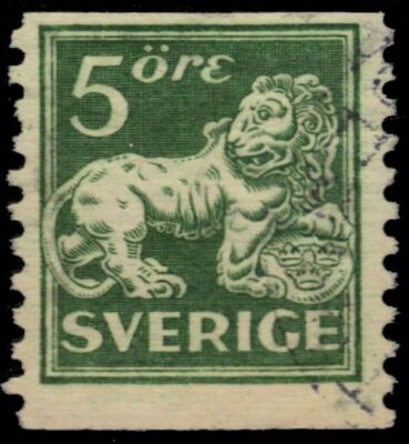 SWEDEN 116 (Mi126Aw) - Swedish Lion 