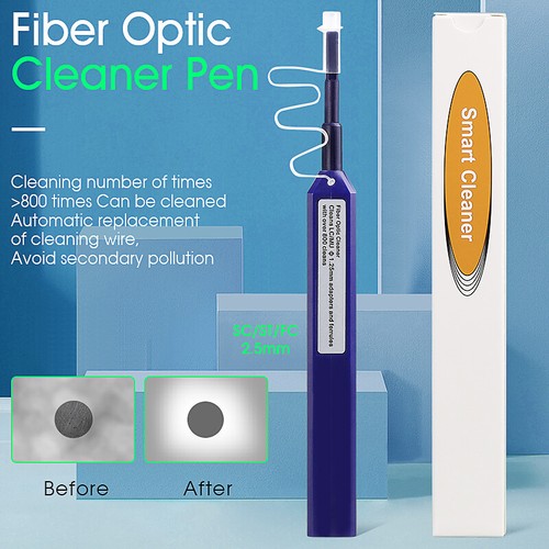 One-Click Fiber Optic Cleaner Communication Pen for 1.25mm LC Cable Connector - 第 1/6 張圖片