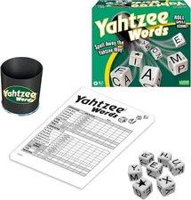 Yahtzee Words Dice Game - Family Game Night Kids 8+ & Adults
