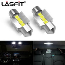 Lasfit 31mm 3175 De3175 White Led Interior Light Dome Trunk License Plate Bulbs