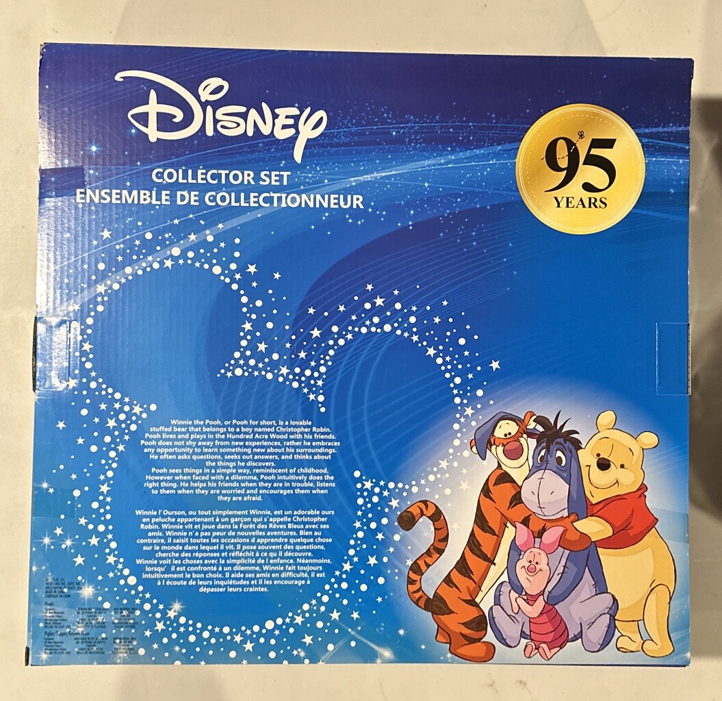 RARE! Disney Winnie the Pooh 95th Anniversary Deluxe