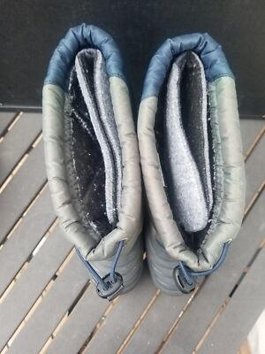 Sorel Cub Winter snow boot 7 8 8.5 blue grey pull on insulated waterproof NY1504 Sorel Cub Winter snow boot 7 8 8.5 blue grey pull on  main image 3