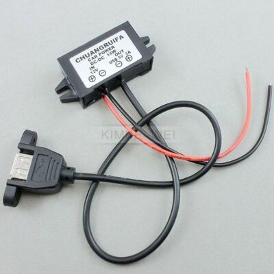 DC/DC Step Down Converter/Converter 12V to 5V 3A 15W USB Power Supply Module