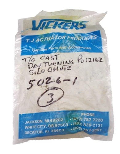 SEALED BAG OF 3 NEW EATON VICKERS 5026-1 ROD & PISTON SEALS