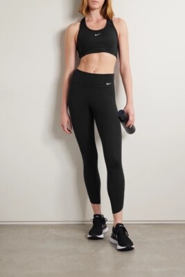 Nike Black One Luxe Dri-FIT Stretch Leggings Pants XXL NWTs