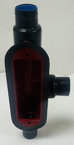 PLASTI-BOND ROBROY MODELO ROJO CALIENTE NO. CUERPO DE CONDUCTO ""T"" ESTILO MOGUL PRBT3! ¡NUEVO! - Imagen 8 de 24