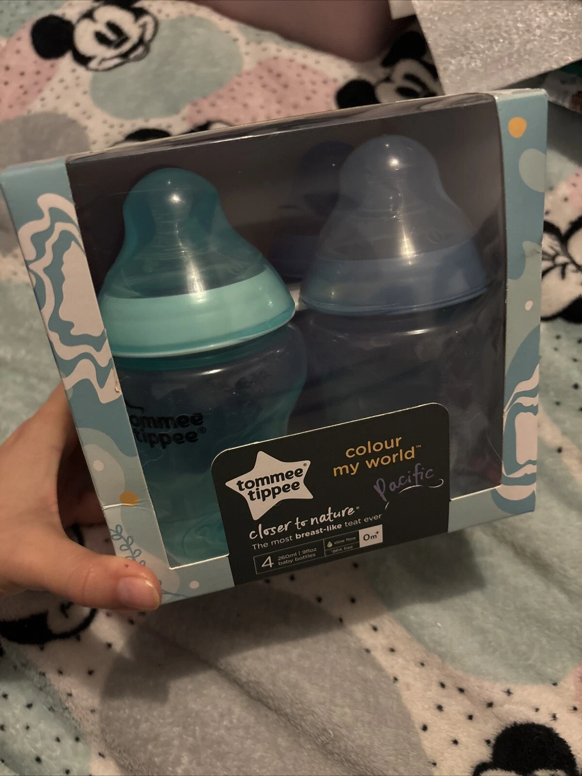 Tommee Tippee Closer to Nature Bottles, 260ml - 4 Pack