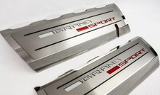 2014-2019 C7 Corvette Grand Sport - Fuel Rail Covers Grand Sport Style Stainle