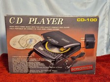 Vintage Songtech CD-100 Portable CD Player NEW
