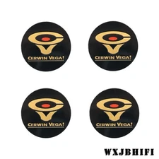 Cerwin Vega Mobile Round Speaker Logo Badge Emblem CV Free Aluminum 51mm(2")