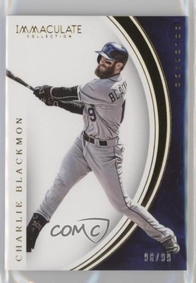 2016 Panini Immaculate 98/99 Charlie Blackmon #78 0af
