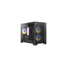 Antec Flux M, 3 x 120 PWM ARGB,3 x 120 PWM Reverse Fans Included Gaming Case