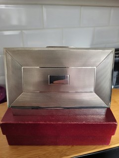 Vintage Silver Cigarette Box