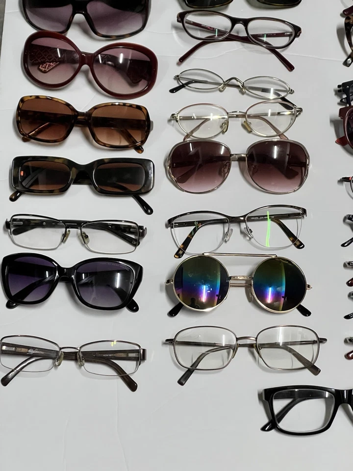 Lote De Colección De 50 Estuches Anteojos Y Gafas De Sol Japón Francia Italia Foto 3 de 4