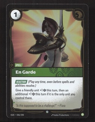 En Garde 046/298 Common Origins Riftbound Foil Near Mint