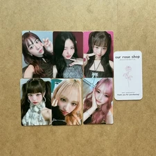 IVE I've Empathy Idoustage China CN Fansign Event Lucky Draw LD Photocard PC