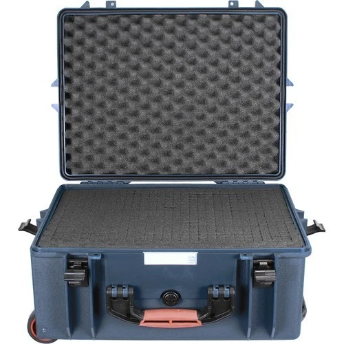 PortaBrace PB-2650 Estuche Rígido con Ruedas con Espuma (Azul) Foto 2 de 2