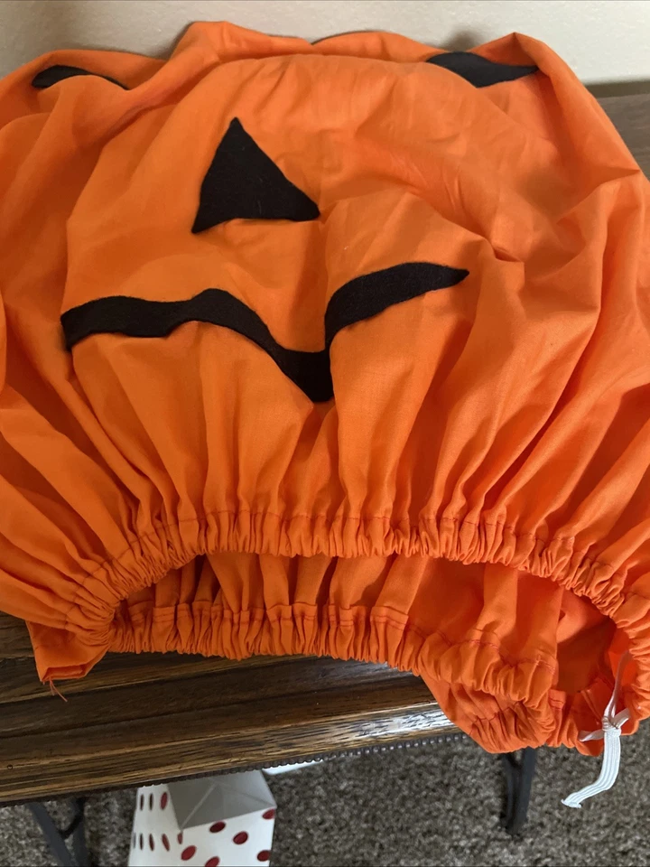 Handmade Halloween Pumpkin Costume -Vintage From 1985 - Image 3 of 4