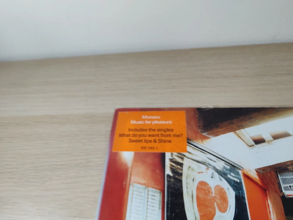 Monaco - Music For Pleasure - Original 1997 Double Vinyl - New Order Peter Hook - Image 3 of 4