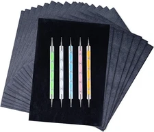 200 Sheets Carbon Paper Black Graphite Transfer Tracing and 