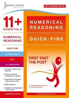 11+ Essentials Numerical Reasoning: Quick-fire Book 1 | Eleven Plus Exams | Buch