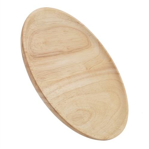 Rubber Wood Round Wooden Plate Pizza Plate (12.5*12.5cm)
