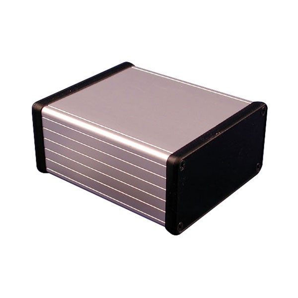 Hammond Extruded Aluminium Enclosure 123x103x53 Natural