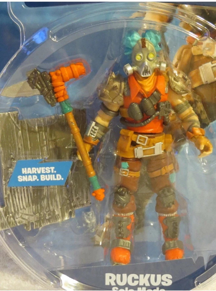 Figura de acción Fortnite 4" Ruckus Solo Mode 2019 Epic Games Jazwares ¡Nueva! Foto 2 de 4