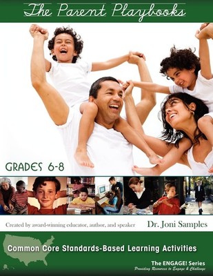 The Parent Playbooks: Grades 6-8 Samples, Dr Joni paperback Very Good