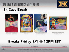 James Lofton 2026 Leaf Magnificence Multi-Sport 1x Case Break #3