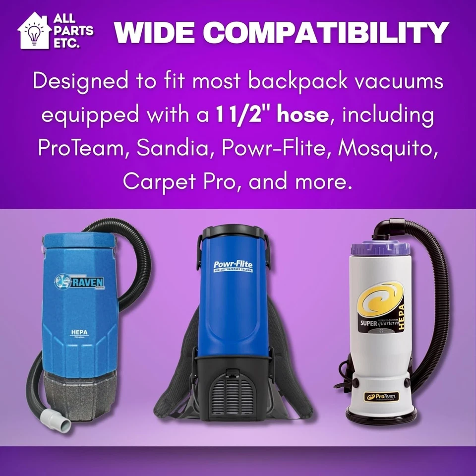 Floor Tool Wands for Rubbermaid Backpack Vacuum CLARKE NSS Windsor Oreck Proteam - Image 3 of 4