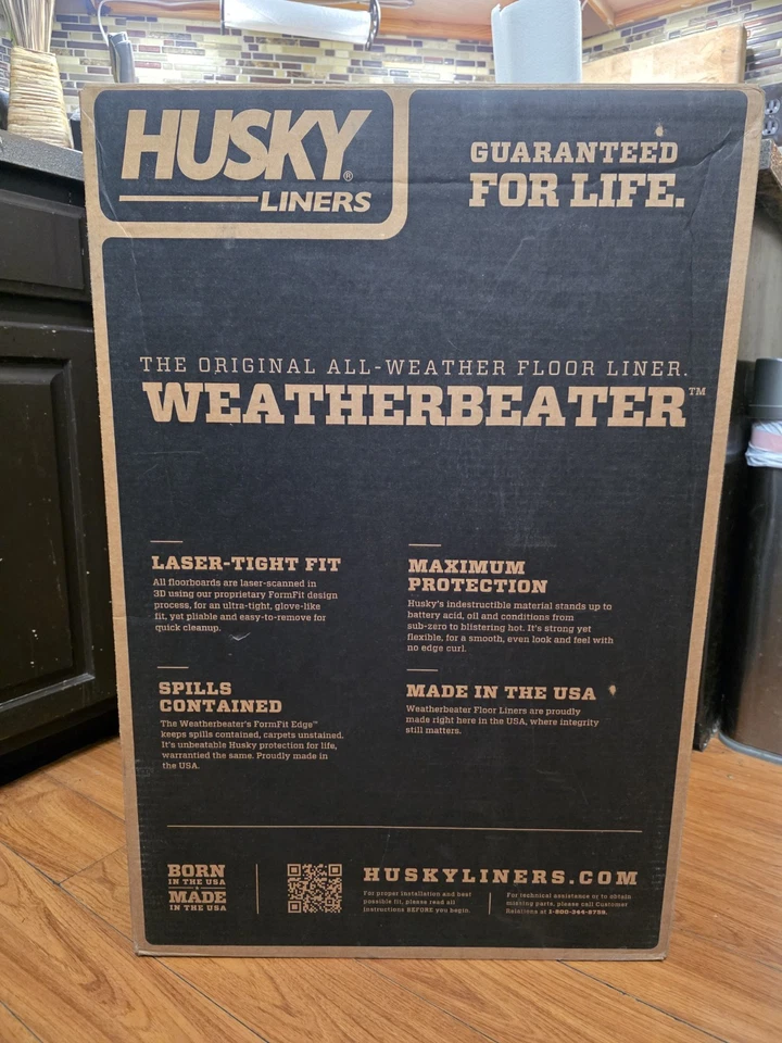 Alfombrillas Husky Weatherbeater aptas para sedán Jetta 11-18 delantera/2da fila 4 piezas negras 988 Foto 2 de 3