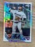 2023 Topps Chrome Logofractor Edition Jordan Groshans Rookie #9 Miami Marlins