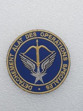 ALAT patch brodé Détachement ALAT des Opérations Spéciales, 78 mm