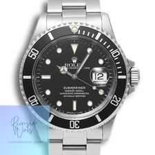 Rolex Rolex Submariner Date Tritium Dot Ref.16610 Black Papers Used Men's Watch