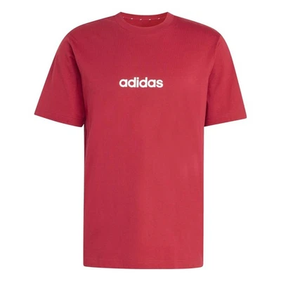 T-Shirt Adidas Homme Linear SJ T - Couleur : ACTMAR/WHITE - Photo 1/4